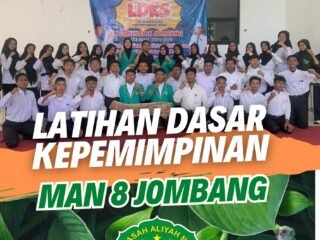 Latihan Dasar Kepemimpinan MAN 8 Jombang 2025