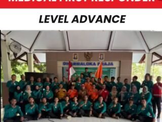 Pelatihan Medical First Responder Level Advance BPBD Nganjuk 2025