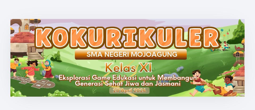 Piagam Kokurikuler Kelas XI SMA Negeri Mojoagung 2026