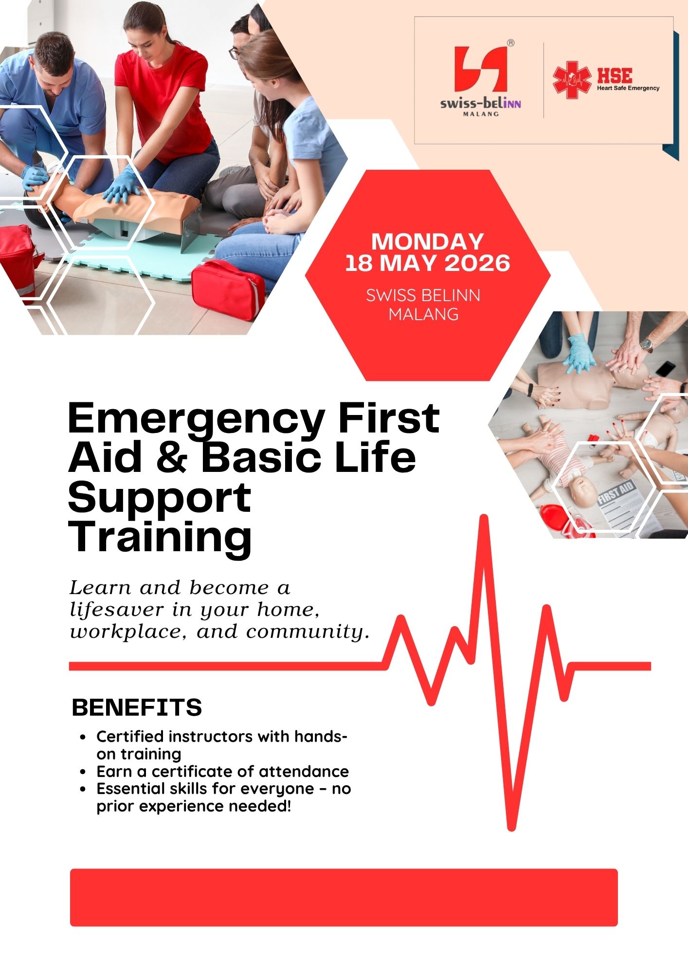 Emergency First Aid and BLS Swiss Belinn Malang 2026