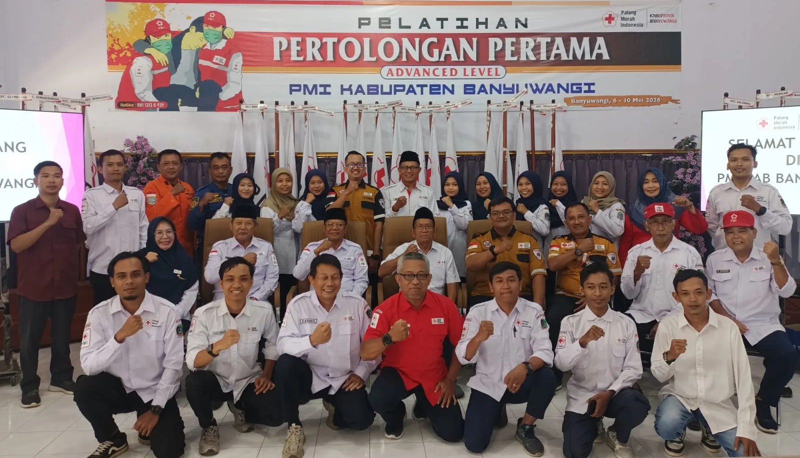 Pelatihan Pertolongan Pertama Advance PMI Banyuwangi Tahun 2026