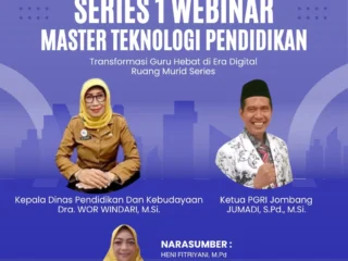 Webinar bertajuk Master Teknologi Pendidikan: Transformasi Guru Hebat di Era Digital | Ruang Murid Series 1 2026