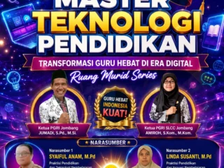 Webinar bertajuk Master Teknologi Pendidikan: Transformasi Guru Hebat di Era Digital | Ruang Murid Series 2 2026