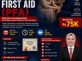 Online Training Psychological First Aid 2026