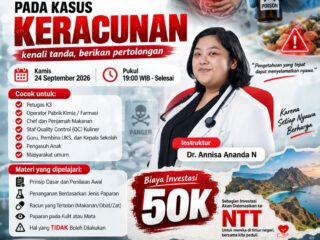 Pertolongan Pertama Pada Keracunan 2026