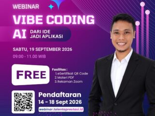 Webinar Vibe Coding AI : Dari Ide Jadi Aplikasi 2026