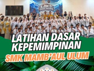 Latihan Dasar Kepemimpinan SMK Mamba'ul Ulum Mojosari Mojokerto 2026