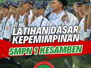 Latihan Dasar Kepemimpinan SMP Negeri 1 Kesamben 2026