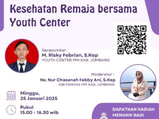 Webinar Youth Center PMI Kabupaten Jombang YCTALKS #1 2025