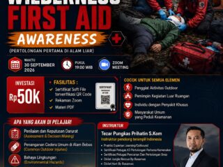 WILDERNESS FIRST AID AWARENESS (Pertolongan Pertama di Alam Liar) 2026