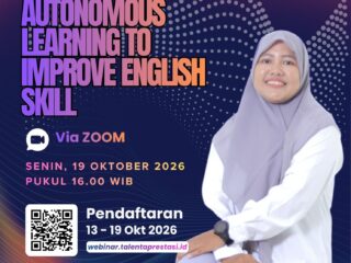 Webinar Autonomous Learning to Improve English Skill 2026